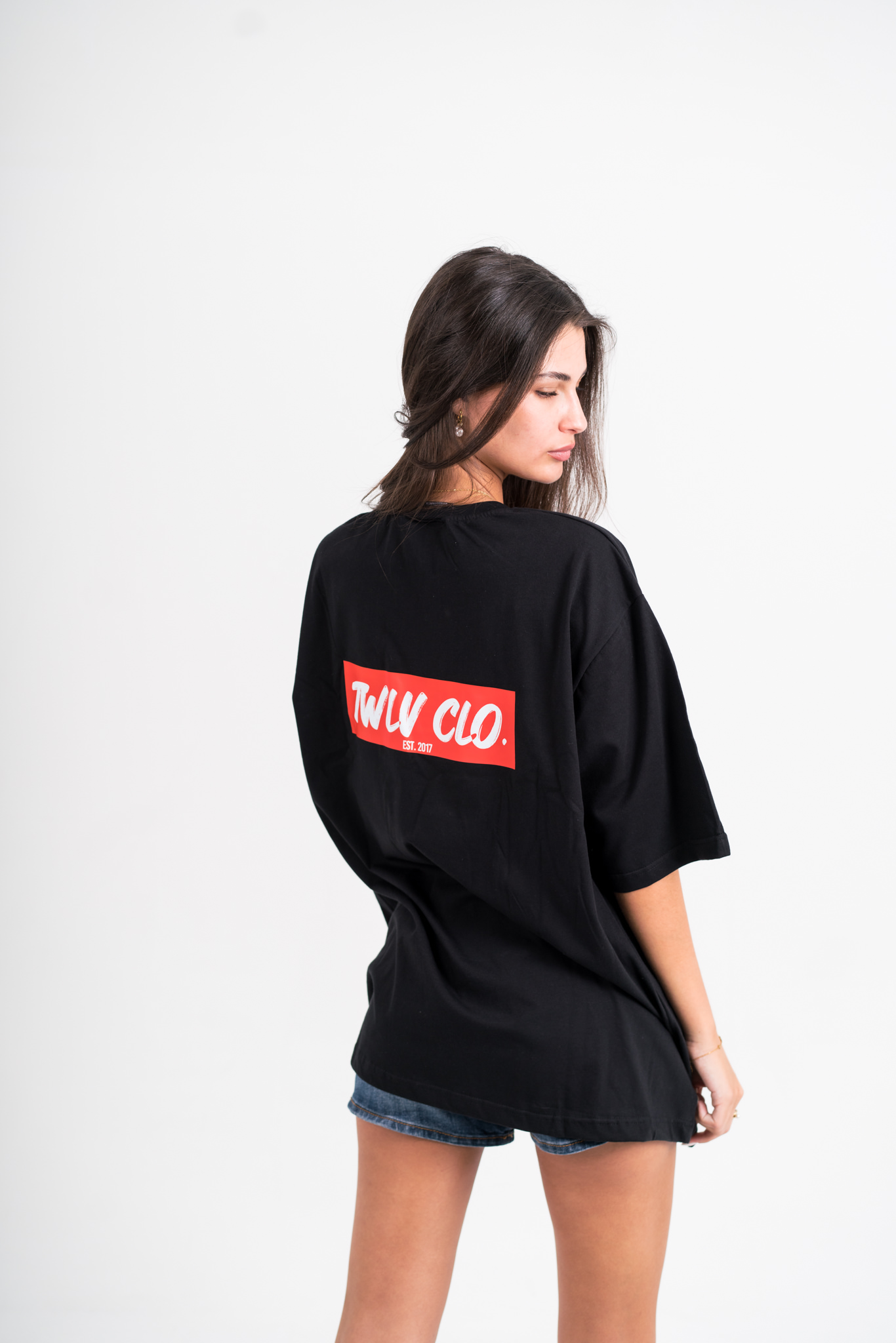 TWLV Red logo Tee