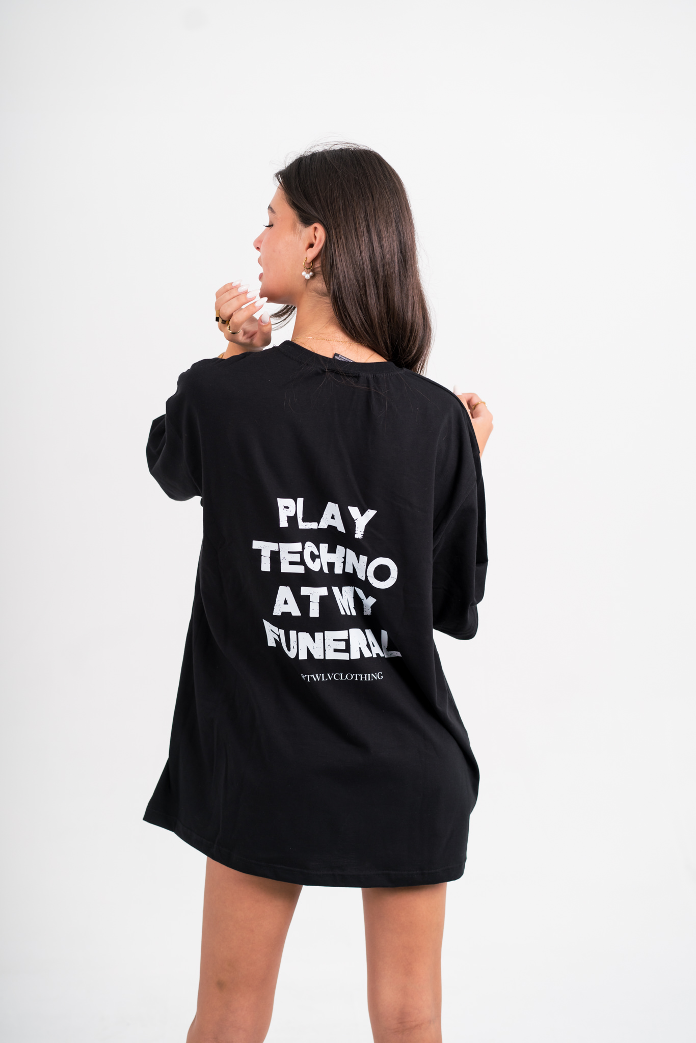 Play Techno at my funeral tee