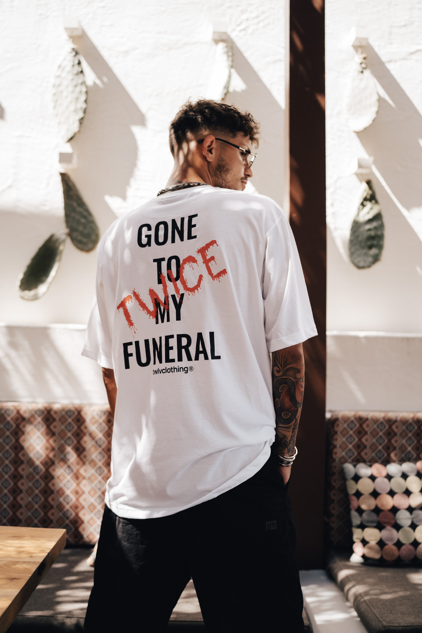 Funeral oversized tee