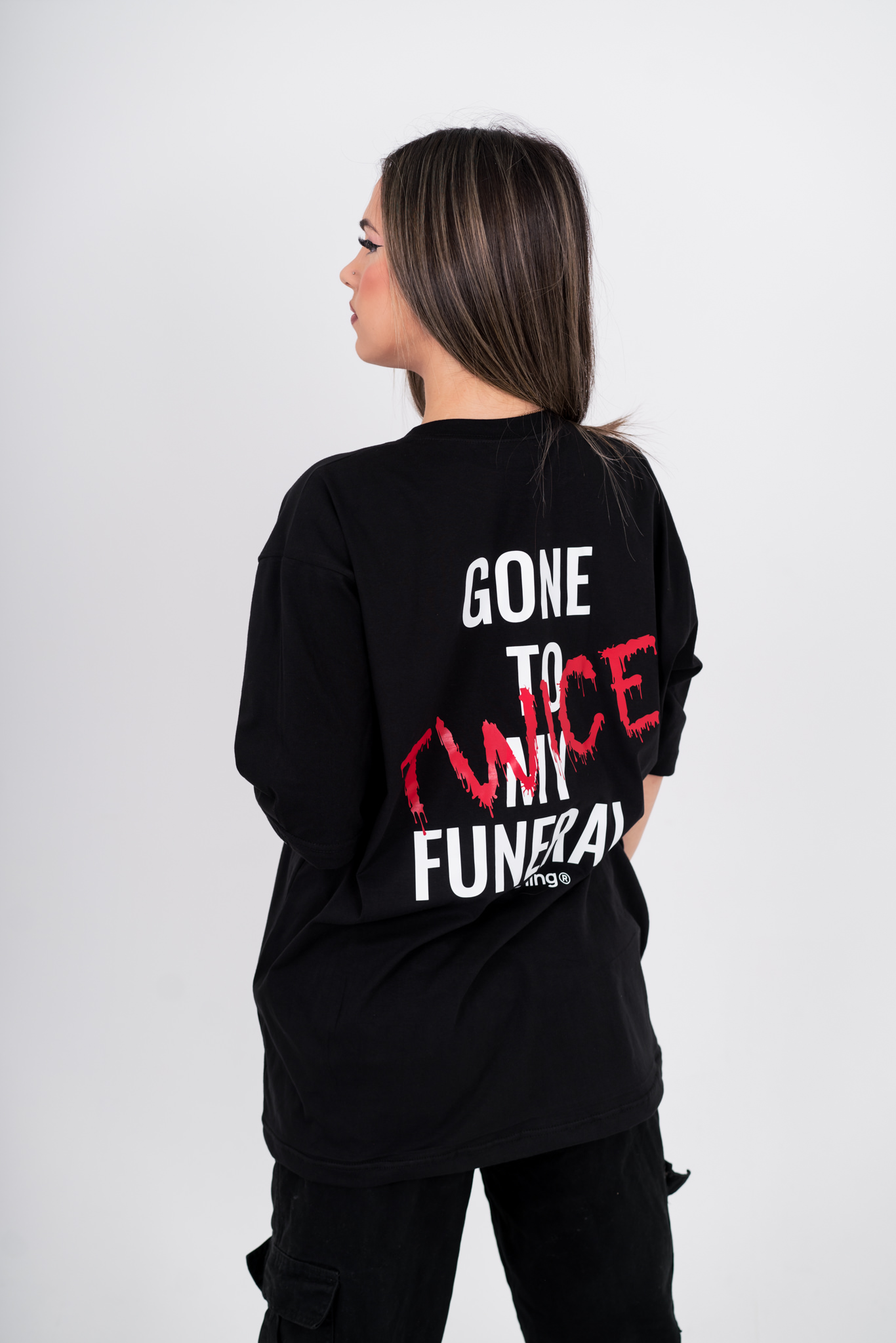 Funeral oversized tee