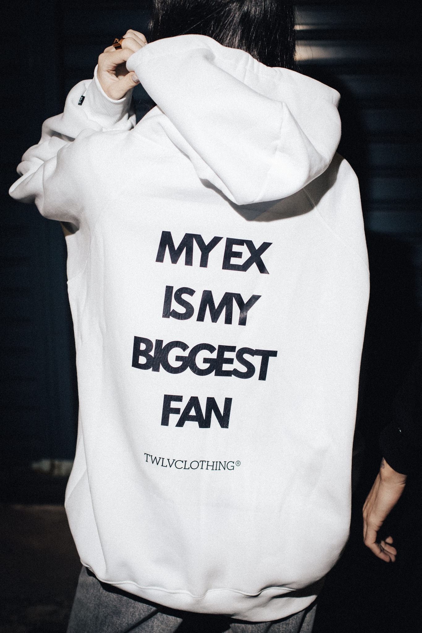 My Ex is my biggest fan Hoodie W