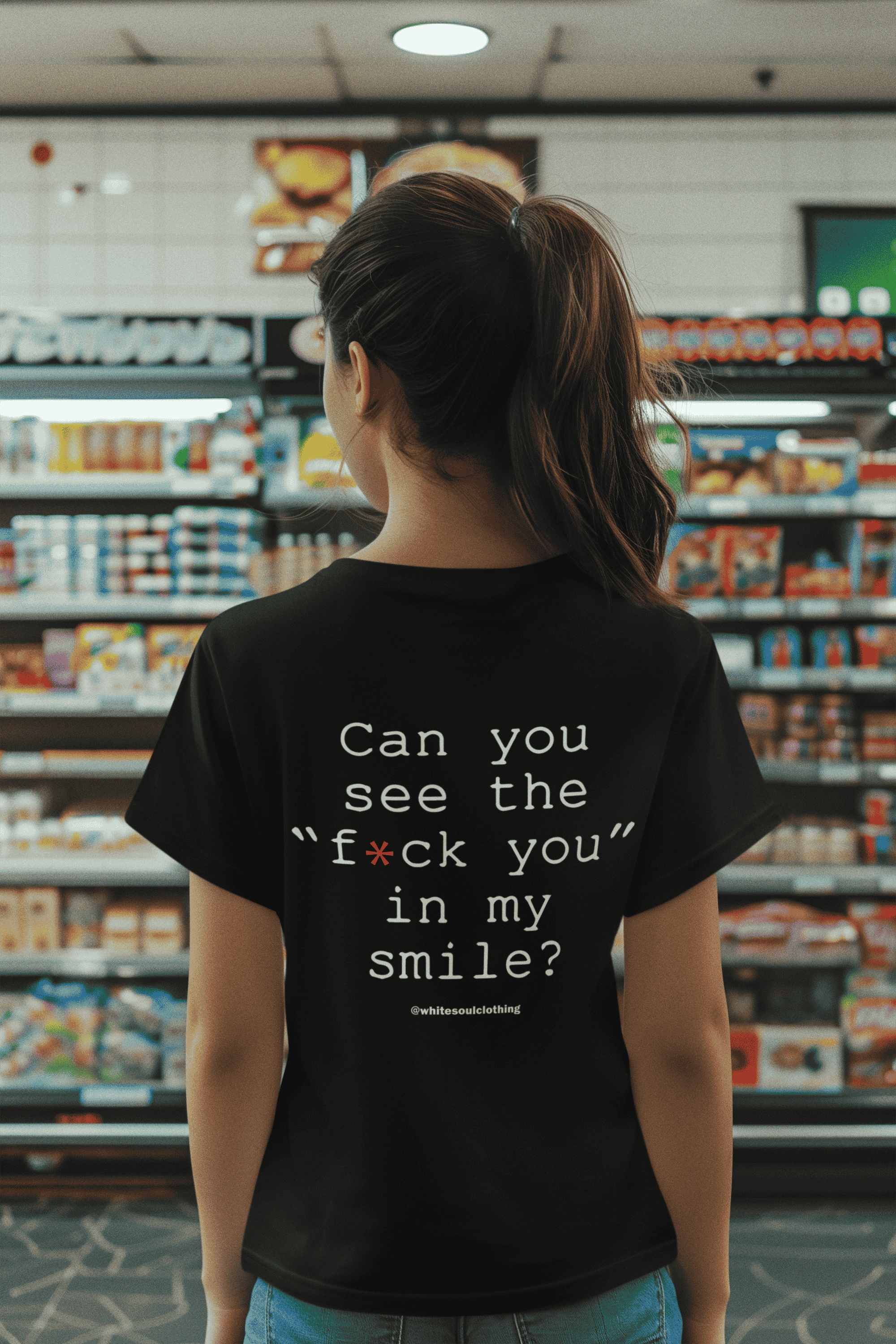 Can you see the fuck you in my smile Tee