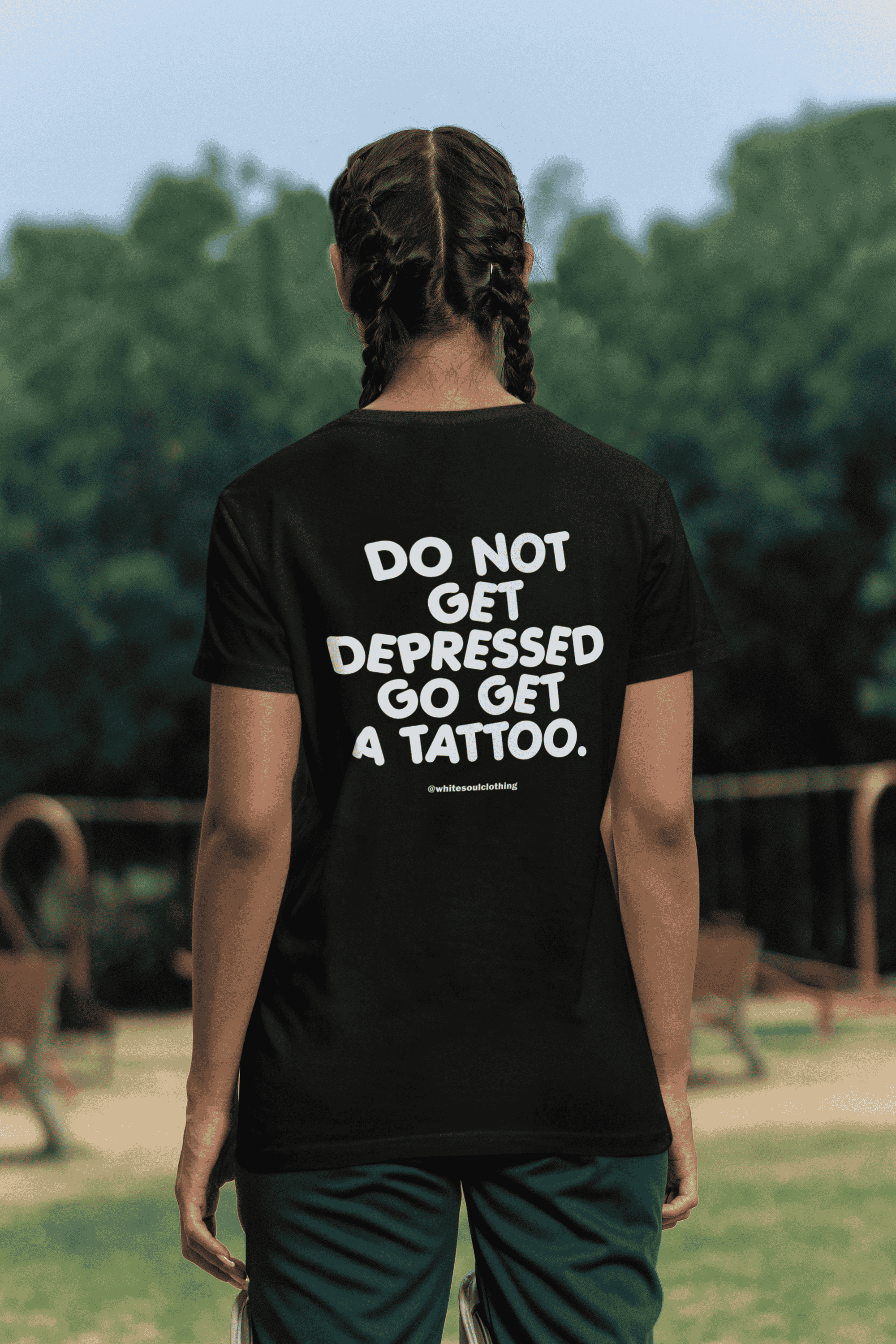 Do not get depressed go get a tattoo Tee