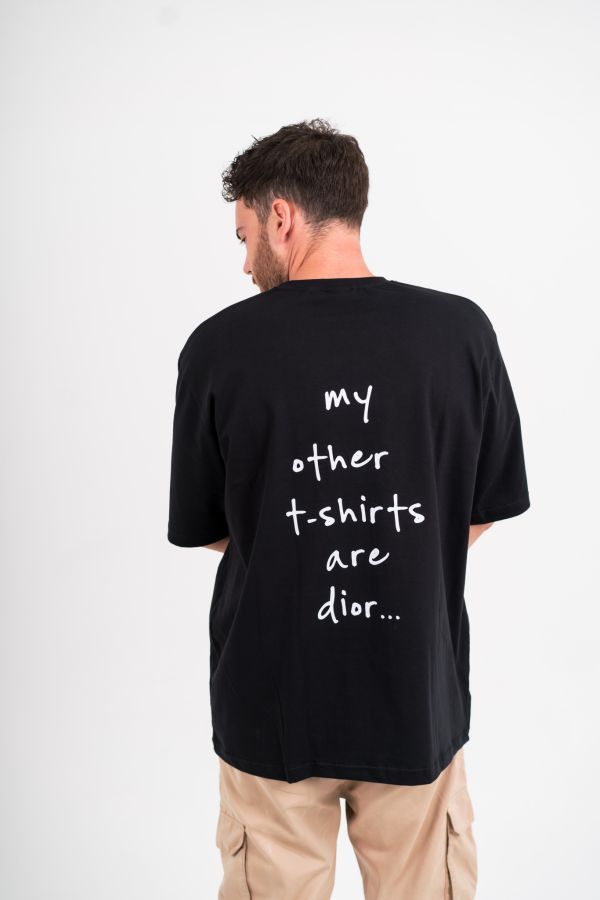 Φωτογραφία από My other T-shirts are Dior tee